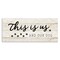 Stupell Industries This Is Us & Our Dog Phrase Canvas Wall Art